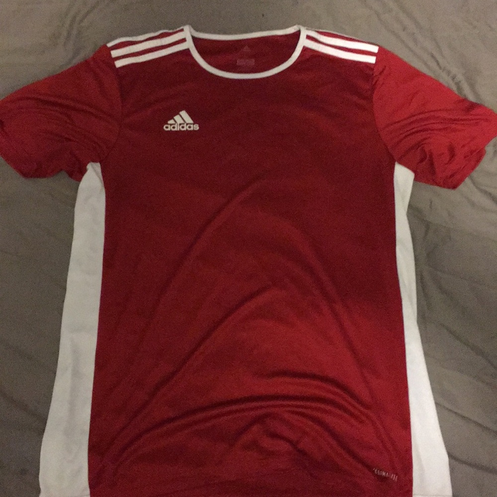 Red jersey style adidas